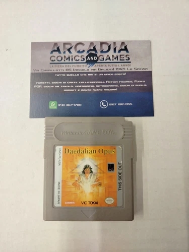 Daedalian Opus Game Boy Nintendo GB Solo Cartuccia Loose